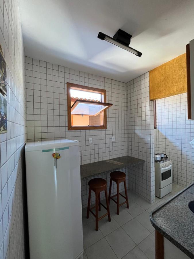 De Frente Pra Praia Apartamento Da Cris Taperapua - Condominio America Praia Flat Πόρτο Σεγκούρο Εξωτερικό φωτογραφία
