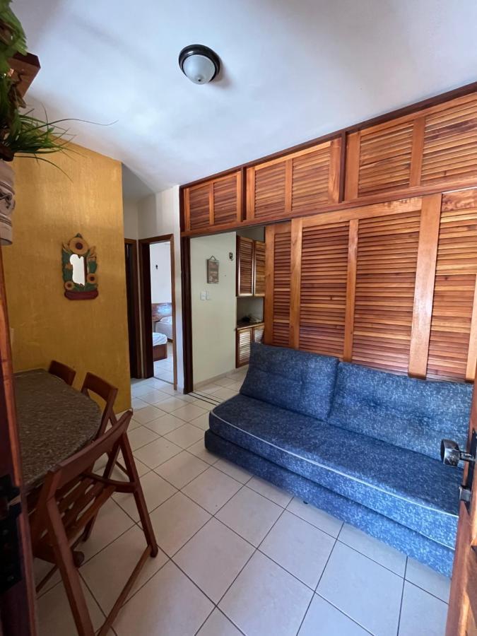 De Frente Pra Praia Apartamento Da Cris Taperapua - Condominio America Praia Flat Πόρτο Σεγκούρο Εξωτερικό φωτογραφία
