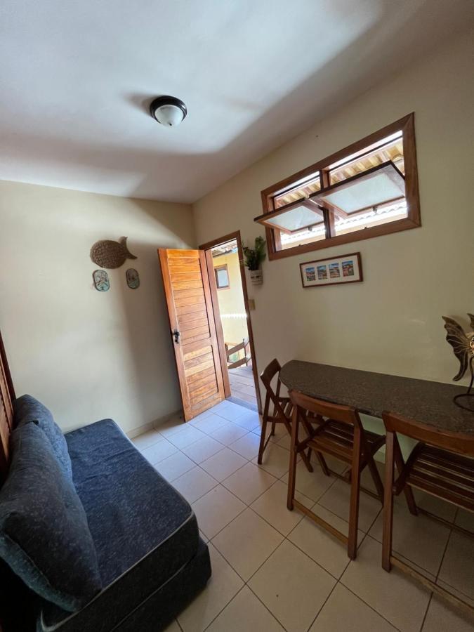 De Frente Pra Praia Apartamento Da Cris Taperapua - Condominio America Praia Flat Πόρτο Σεγκούρο Εξωτερικό φωτογραφία